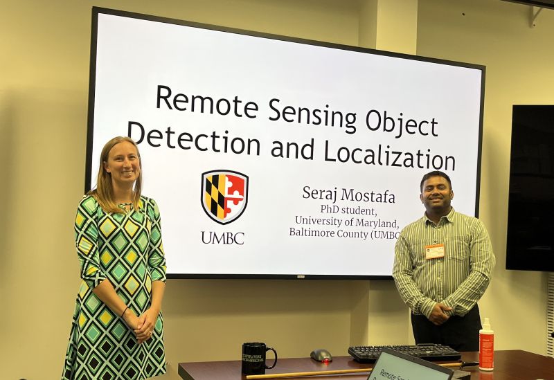 Seraj gave an invited research talk to Naval Research Lab (NRL)
