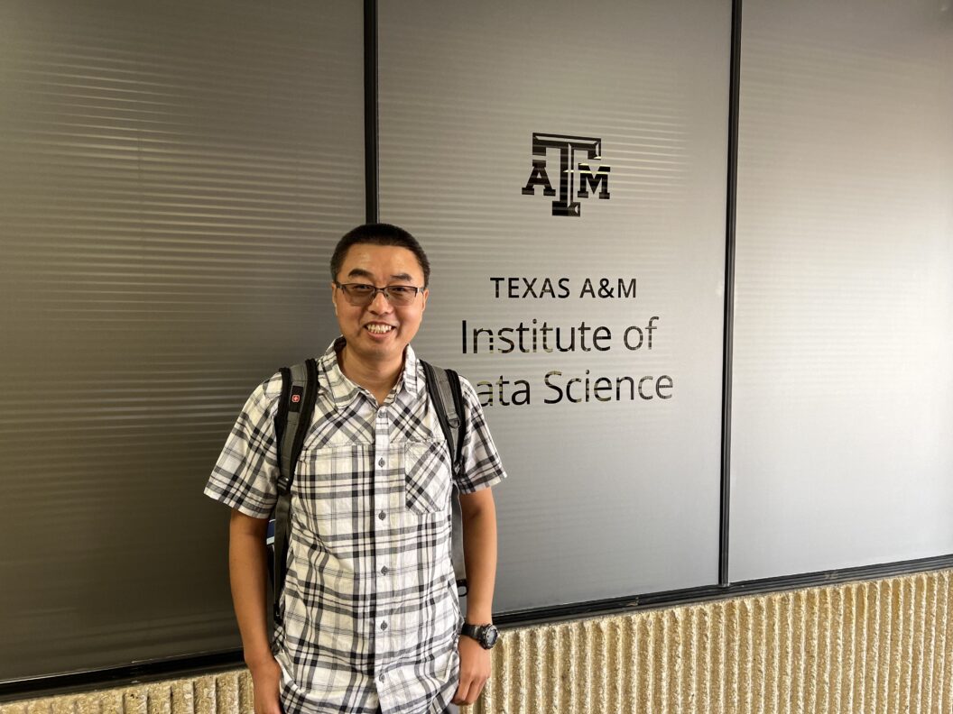 Dr. Wang gave an invited talk at Texas A&M Institute of Data…